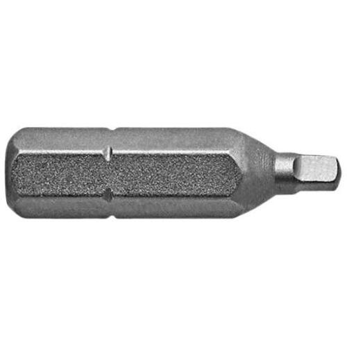 ‎#950-1X - 1/4″ Square Drive - #1 Square - 1″ Overall Length Insert Bit