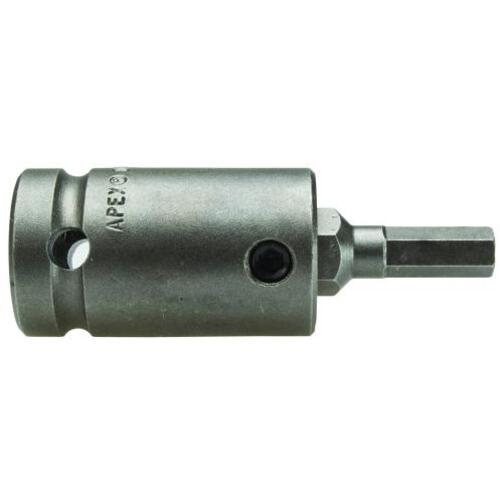 1/4″MALE HEX 1/2″SQ DR