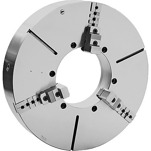 Semi-Steel Lathe Chuck - 32″ Plain Back Mount, 3-Jaw