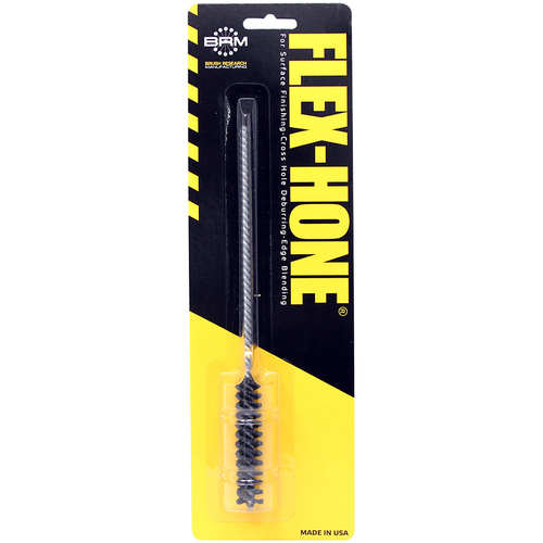 1/2″ Bore Diameter × 2 1/2″ Hone Length × 8″ Overall Length, 120 Grit, Boron Carbide - Standard Duty Flex-Hone