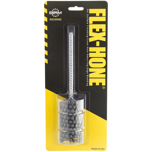 1 5/8″ Bore Diameter × 3″ Hone Length × 8″ Overall Length, 120 Grit, Silicon Carbide - Standard Duty Flex-Hone