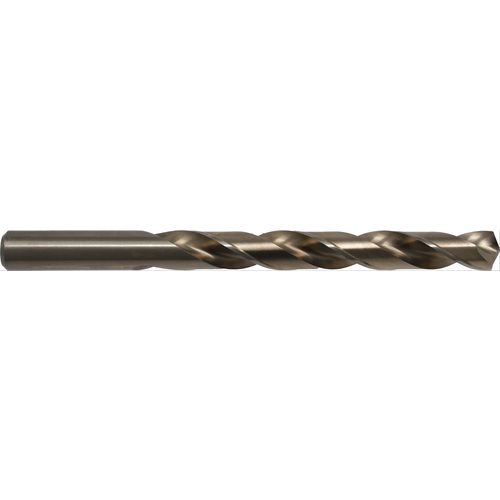 #30 RHS / RHC HSS-CO 8% (M42) 135 Degree Split Point Heavy Duty Cobalt Drill - Straw / Gold Oxide