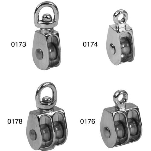 1/2″ Pulley, Single Sheave, Rigid Eye, #0174