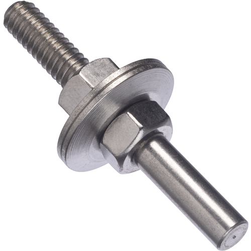 Mandrel Number 1342 - Wheel Mandrel for use with Cratex 3″ × 1/4″ × 1/2″ Wheels