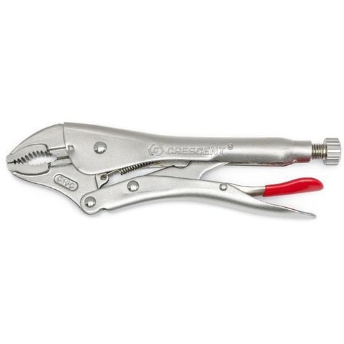 7″ Curved Jaw Locking Plier with Wire Cutter