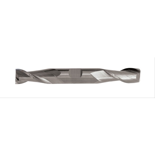 1/2″ × 1/2″ × 1″ × 4″ RHS / RHC Solid Carbide 2-Flute Square End General Purpose End Mill - Bright