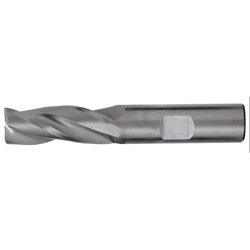 ‎1/8″ × 1/8″ × 1/2″ × 1-1/2″ RHS / RHC Solid Carbide 3-Flute Square End High-Performance End Mill for Steel and Stainless Steel - Bright
