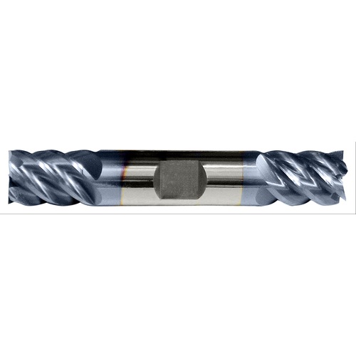 ‎3/8″ × 3/8″ × 1/2″ × 2-1/2″ RHS / RHC Solid Carbide 5-Flute High-Performance End Mill - TiAlN