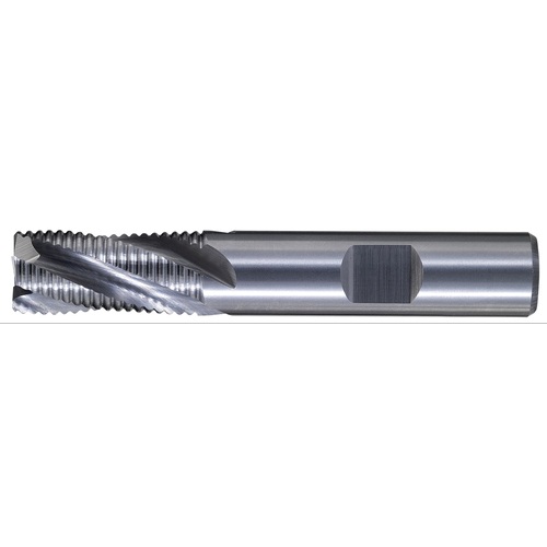 ‎3/4″ × 3/4″ × 1-1/2″ × 4″ RHS / RHC Solid Carbide Mult-Flute Square End High-Performance End Mill - Bright