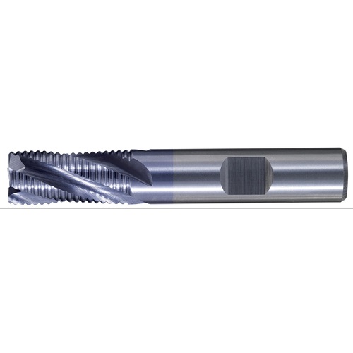 ‎1″ × 1″ × 1″ × 3-1/2″ RHS / RHC Solid Carbide Mult-Flute Square End High-Performance End Mill - TiAlN