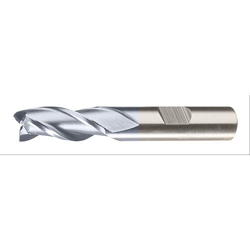 ‎1″ × 1″ × 4″ × 6-1/2″ RHS / RHC HSS HSS Single End 3-Flute Center Cutting Finishing End Mill - TiCN