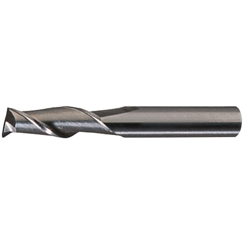 ‎5/32″ × 3/16″ × 7/16″ × 1-1/2″ RHS / RHC HSS HSS Single End 2-Flute Center Cutting End Mill - Bright