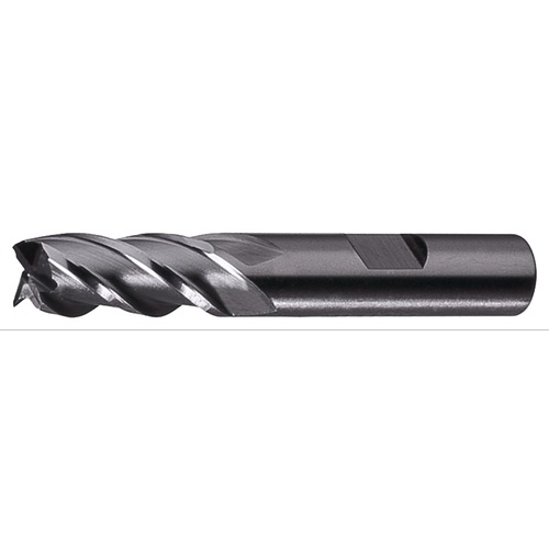 ‎7/8″ × 7/8″ × 3-1/2″ × 5-3/4″ RHS / RHC HSS-E (PM) Powder Metal Finishing End Mill-4F SE CC - Bright