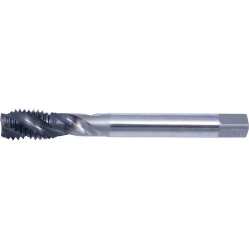 ‎#10-24 UNC 3 Flute HSS-E HP Spiral Flute Universal Tap- TiAlN