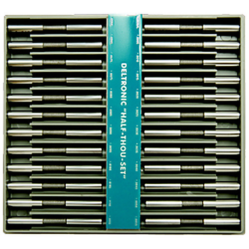 Gage Pin Set .5800 + Class X .5800-.5915 24PC Set By .0005 3INOAL +.00004IN -.00000IN Tolerance In Plastic Case