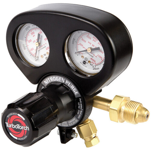 ‎Victor Model GP250-500-580 TurboTorch Heavy Duty Nitrogen Purging Regulator, 1/4″ Flare