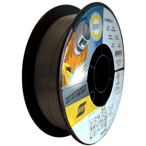 ESAB SUREWELD T-11 .035″ Flux-Cored Welding Wire, 10# Plastic Spool