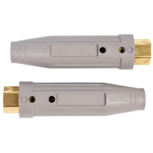 Tweco Weldskill 50MM Dinse Cable Female Connector, Package of 2