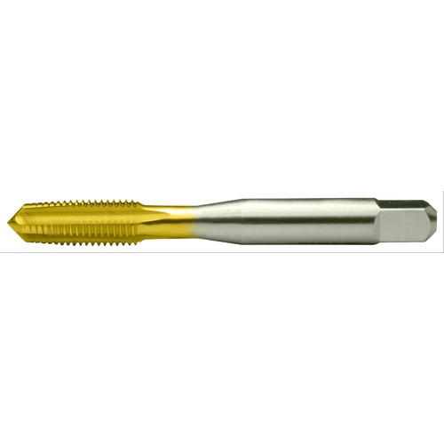 M8x1.25 4 Flute D5 Plug HSS Standard Straight Flute Hand Tap- TiN