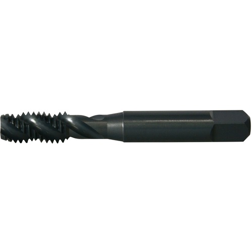 ‎1/2-20 UNF 3 Flute H5 Semi-Bottoming HSS (M4) CNC For Soft Metals Spiral Flute Tap- Steam Oxide