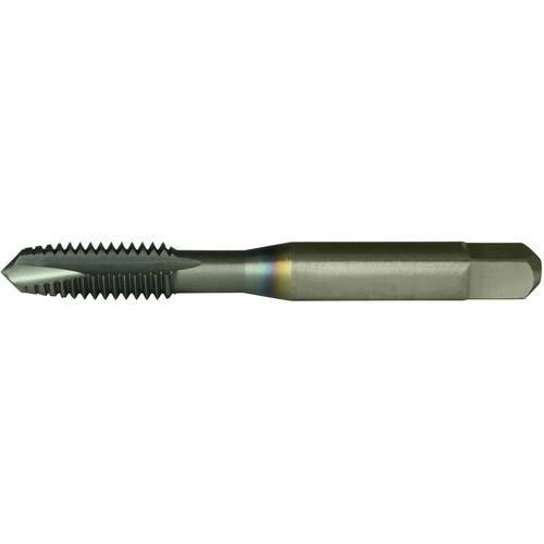 ‎3/8-24 UNF 3 Flute H3 Plug HSS Standard Spiral Point Tap- TiCN