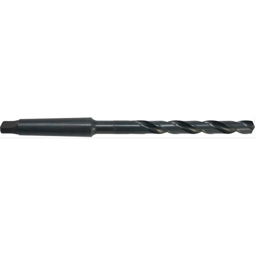 ‎1-25/64 RHS / RHC HSS 118 Degree Radial Point General Purpose Taper Shank Drill - Steam Oxide