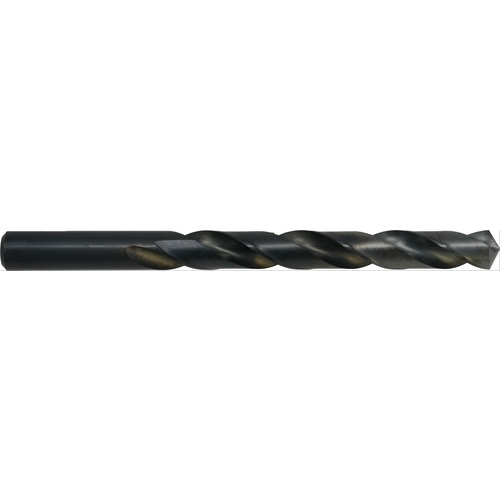 #40 RHS / RHC HSS 118 Degree Radial Point General Purpose Jobber Length Drill - Steam Oxide