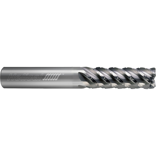 ‎5 Flute - Corner Radius - 0.2500″ (1/4) Cutter DIA × 0.2500″ (1/4) Shank DIA × 0.0100″ Radius × 1.0000″ (1) LOC × 3.0000″ (3) OAL  - Uncoated