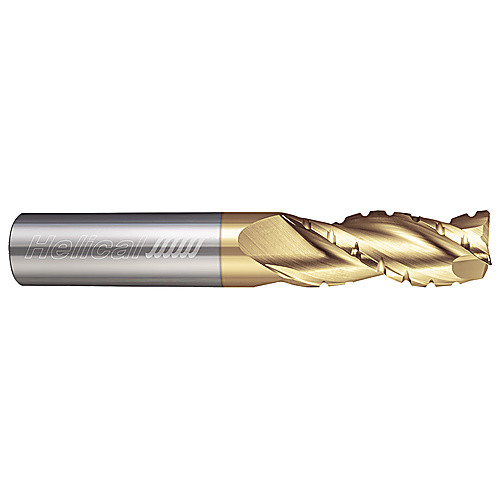‎3 Flute - Corner Radius - 35 Degree Helix - 0.3125″ (5/16) Cutter DIA × 0.3125″ (5/16) Shank DIA × 0.0100″ Radius × 0.4375″ (7/16) LOC × 2.0000″ (2) OAL  - ZPLUS Coated