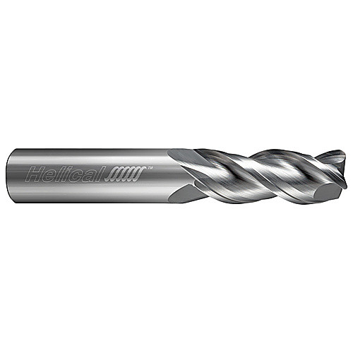 ‎3 Flute - Corner Radius - 40 Degree Helix - 0.1875″ (3/16) Cutter DIA × 0.1875″ (3/16) Shank DIA × 0.0200″ Radius × 1.0000″ (1) LOC × 3.0000″ (3) OAL  - Uncoated