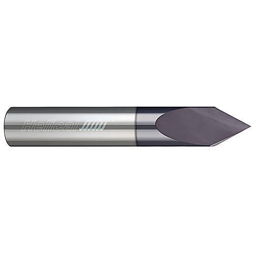 ‎0.7500″ (3/4) Shank DIA × 60 Degree Included Angle - 2 Flute - APLUS Coated