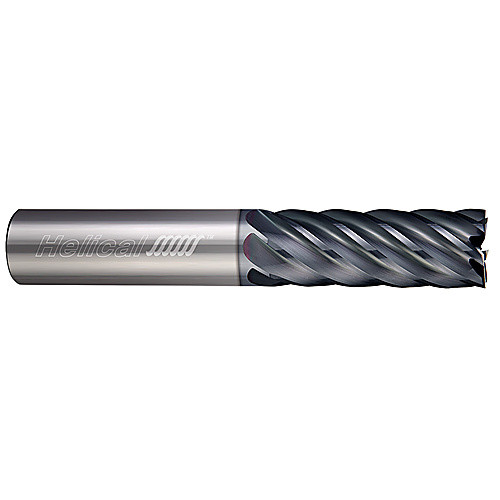‎7 FL - Square - 0.1875″ (3/16) Cutter DIA × 0.1875″ (3/16) Shank DIA × 0.4375″ (7/16) LOC × 2.0000″ (2) OAL  - APLUS Coated