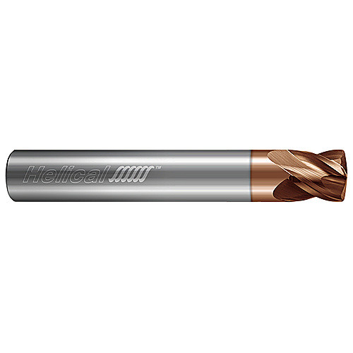 ‎4 Flute - Lens - 0.3750″ (3/8) Cutter DIA × 0.3750″ (3/8) Shank DIA × 0.7500″ (3/4) Major Radius × 0.0200″ Corner Radius × 0.3750″ (3/8) LOC × 2.5000″ (2-1/2) OAL  - TPLUS Coated
