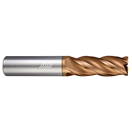 ‎4 Flute - Corner Radius - 0.5000″ (1/2) Cutter DIA × 0.5000″ (1/2) Shank DIA × 0.0300″ Radius × 1.0000″ (1) LOC × 3.0000″ (3) OAL  - TPLUS Coated