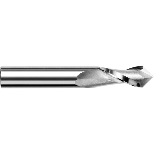 0.0937″ (3/32″) Cutter Diameter × 0.3750″ (3/8″) Length of Cut × 140° included Carbide Drill/End Mill, 2 Flutes