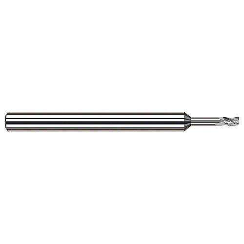 ‎3 Flute - 0.1875″ (3/16) Cutter DIA × 0.0300″ Radius × 0.2850″ LOC × 1.0000″ (1) Reach Variable Helix End Mills for Aluminum Alloys - Corner Radius - Long Reach, Stub Flute