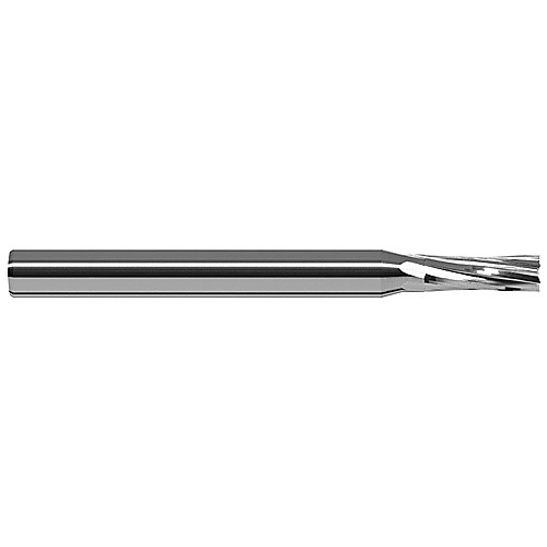 ‎End Mills for Composites - 0.3750″ (3/8″) Cutter Diameter × 1.1250″ (1-1/8″) Length of Cut Carbide Square Chipbreaker Cutter, 10 Flutes