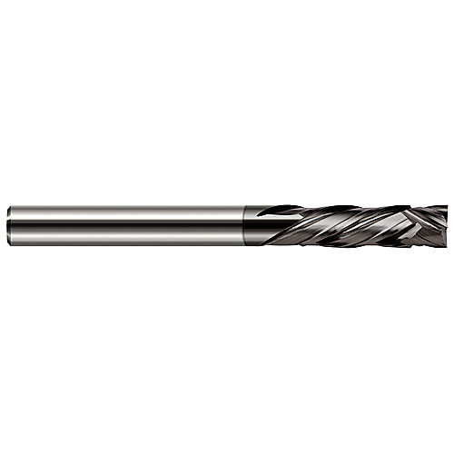 End Mills for Composites - 0.0781″ (5/64″) Cutter Diameter × 0.2500″ (1/4″) Length of Cut Carbide Square Chipbreaker Cutter, 2 Flutes, Amorphous Diamond Coated