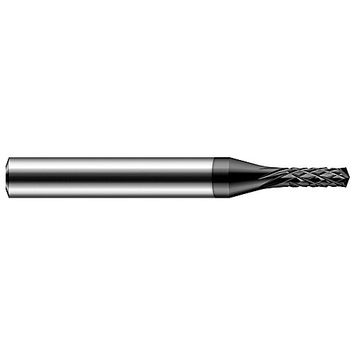 ‎0.3750″ (3/8) Cutter DIA × 1.1250″ (1-1/8) LOC × 140 Degree included - 11 RH Teeth, 13 LH Teeth - Amorphous Diamond Coated End Mills for Composites - Diamond Cut - Drill Mill Style