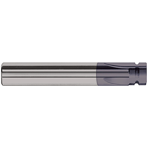 Concave Radius End Mills - 0.0787″Radius × 0.5000″ (1/2″) Cutter Diameter Carbide Concave Radius End Mill, 4 Flutes, AlTiN Coated