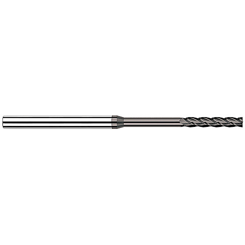 ‎Diamond End Mills for Non-Ferrous Materials - CVD Diamond - 0.1250″ (1/8″) Cutter Diameter × 0.6250″ (5/8″) Length of Cut × 1.2500″ (1-1/4″) Reach Carbide Square End Mill, 4 Flutes, CVD Diamond Coated