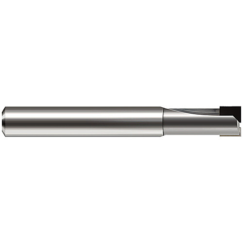 Diamond End Mills for Non-Ferrous Materials - PCD Diamond - 0.6250″ (5/8″) Cutter Diameter × 0.3750″ (3/8″) Length of Cut PCD Square End Mill, 2 Flutes