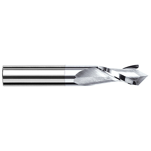 0.2500″ (1/4″) Cutter Diameter × 0.7500″ (3/4″) Length of Cut × 60° included Carbide Drill/End Mill, 2 Flutes, TiB2 Coated