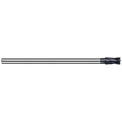 ‎End Mills - Reduced Shank End Mills - 0.7500″ (3/4″) Cutter Diameter × 1.1250″ (1-1/8″) Length of Cut Carbide Reduce Shank Square End Mill, 4 Flutes, AlTiN Coated