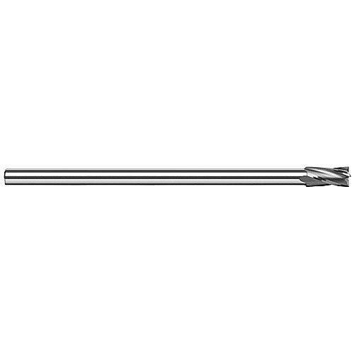 ‎End Mills - Reduced Shank End Mills - 0.7500″ (3/4″) Cutter Diameter × 1.1250″ (1-1/8″) Length of Cut Carbide Reduce Shank Square End Mill, 4 Flutes