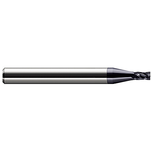 Miniature End Mills - Stub & Standard - 0.1150″ Cutter Diameter × 0.1730″ Length of Cut Carbide Square End Mill, 2 Flutes, AlTiN Coated