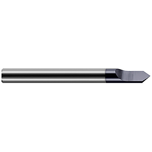 Engraving Cutters - 0.1875″ (3/16″) Shank Diameter × 50° included Carbide Pointed Engraver, 1 Flute, AlTiN Coated