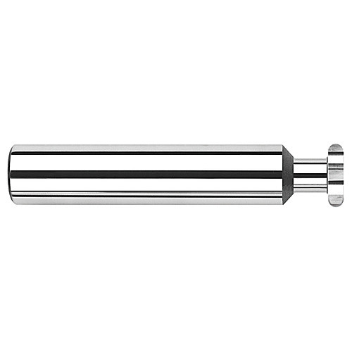 0.5000″ (1/2″) Cutter Diameter × 0.0312″ (1/32″) Radius × 0.2500″ (1/4″) Neck Length Carbide Full Radius Deep Keyseat Cutter, 6 Flutes
