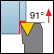Ext. 60&deg; Triangle Facing