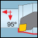 Int. 80&deg; Diamond 95&deg; Approach